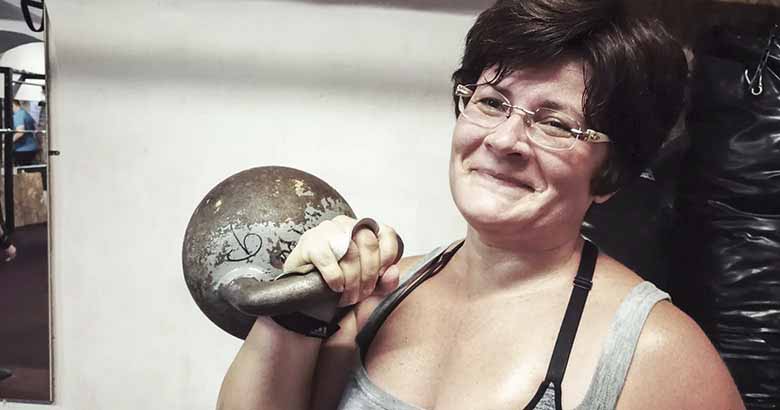 Sikersztori #12 - Marcsi története Marcsi és a kettlebell