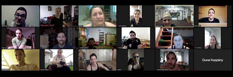 Online kettlebell edzés