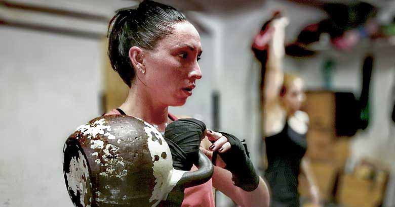 Spartan Kettlebell edzés